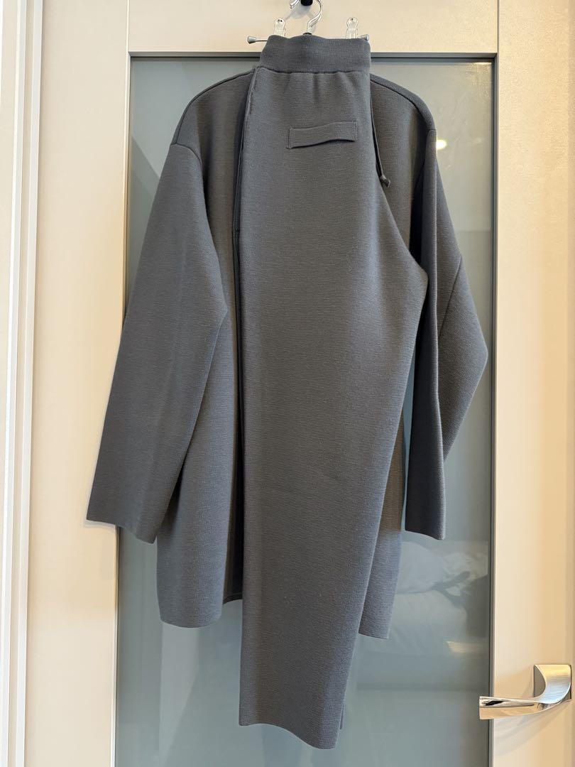 Excellent Condition - Rohens Milano Rib Knitted Suit - Size 36 - Grey