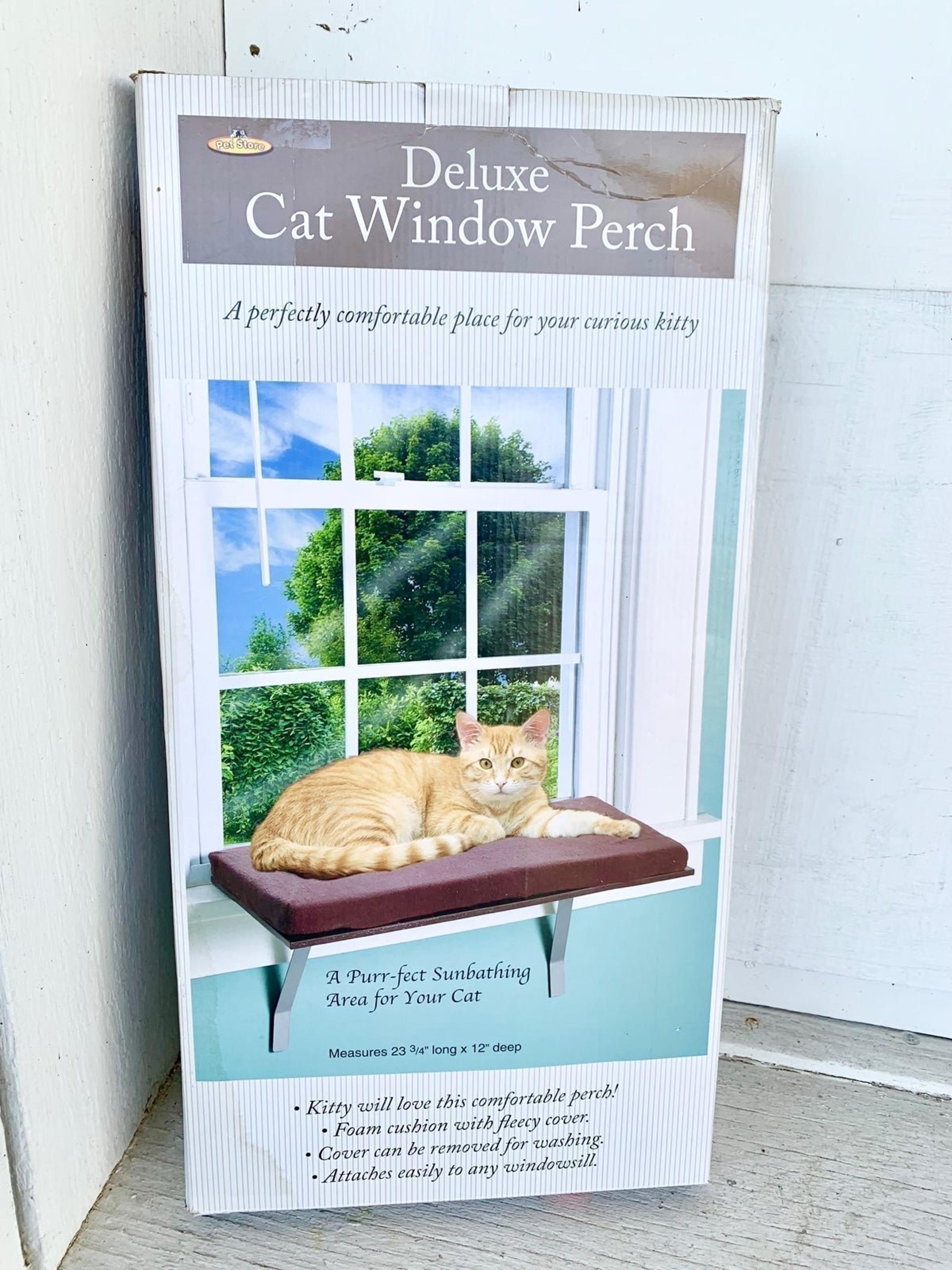 Pet Store Deluxe Cat Window Perch Machine Washable - NIB