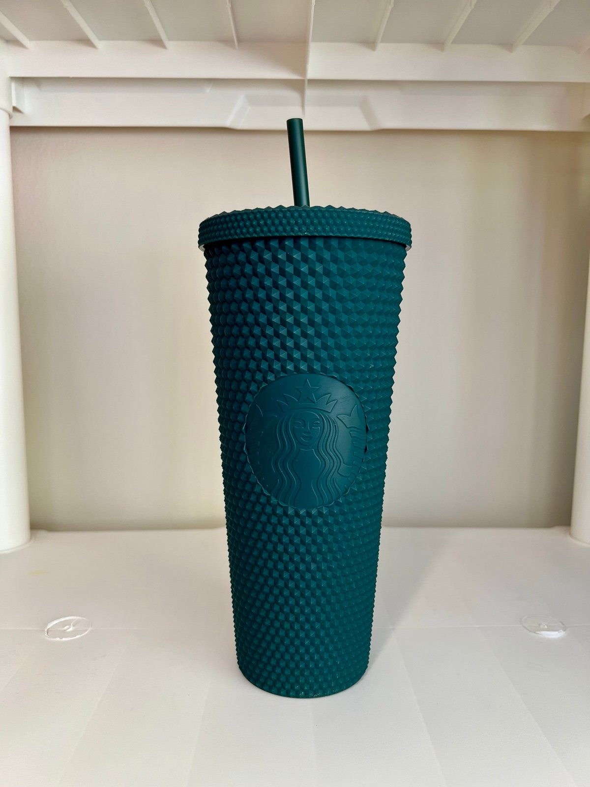 Starbucks Taiwan Matte Green Studded Tumbler