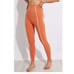 NWT Nike Women's Yoga Luxe Eyelet Dri-FIT 7/8 Legging Healing Orange Large