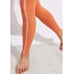 NWT Nike Women's Yoga Luxe Eyelet Dri-FIT 7/8 Legging Healing Orange Large