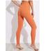 NWT Nike Women's Yoga Luxe Eyelet Dri-FIT 7/8 Legging Healing Orange Large