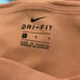 NWT Nike Women's Yoga Luxe Eyelet Dri-FIT 7/8 Legging Healing Orange Large