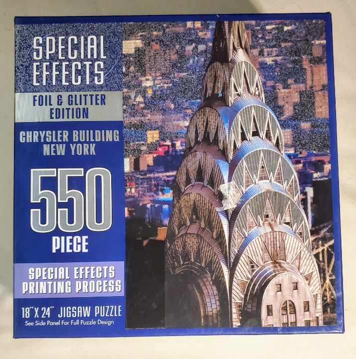 Chrysler Building New York 550 Puzzle