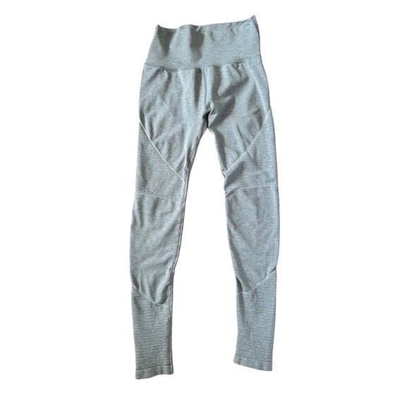 Alphalete Gray Athletic Workout Exercise Athleisure Arro Seamless Leggings Med