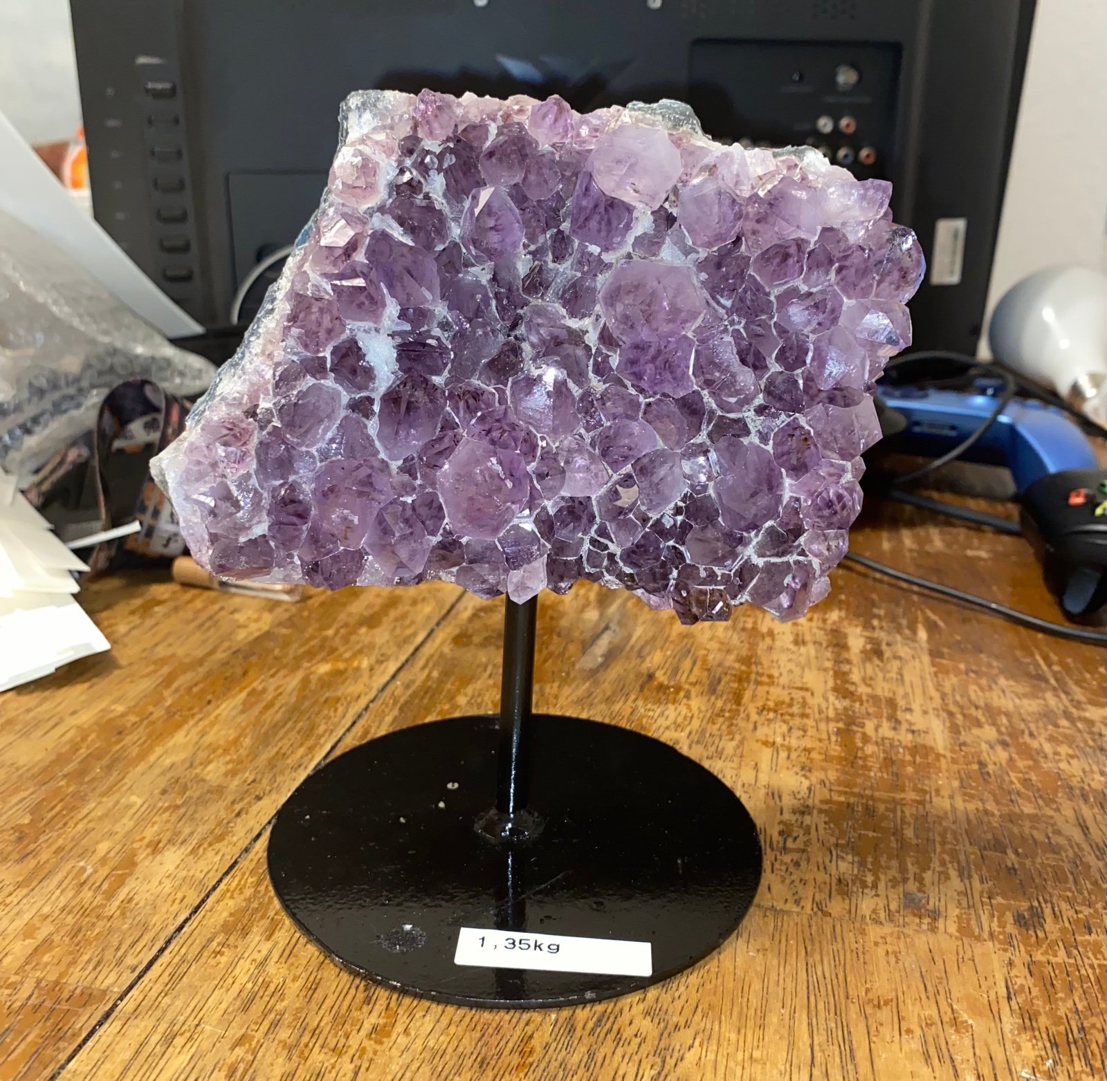 Amethyst with Stand