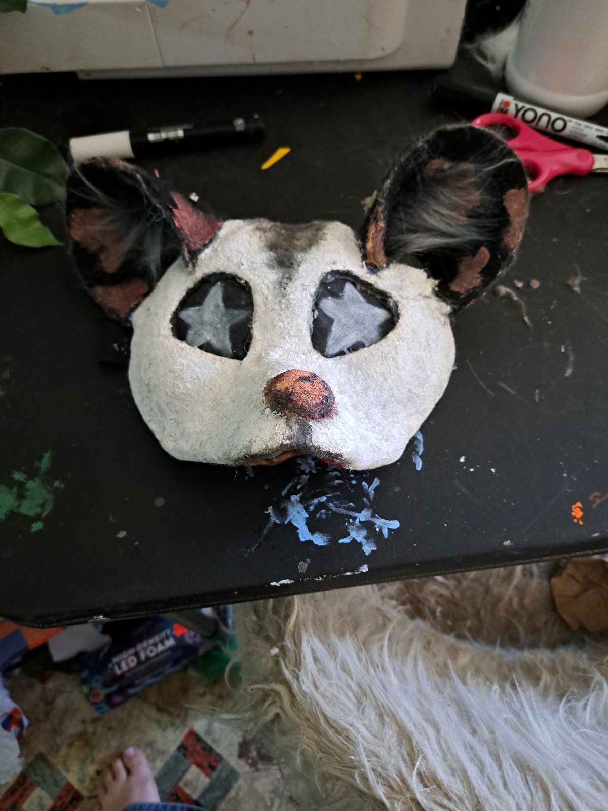 Opossum Therian Mask