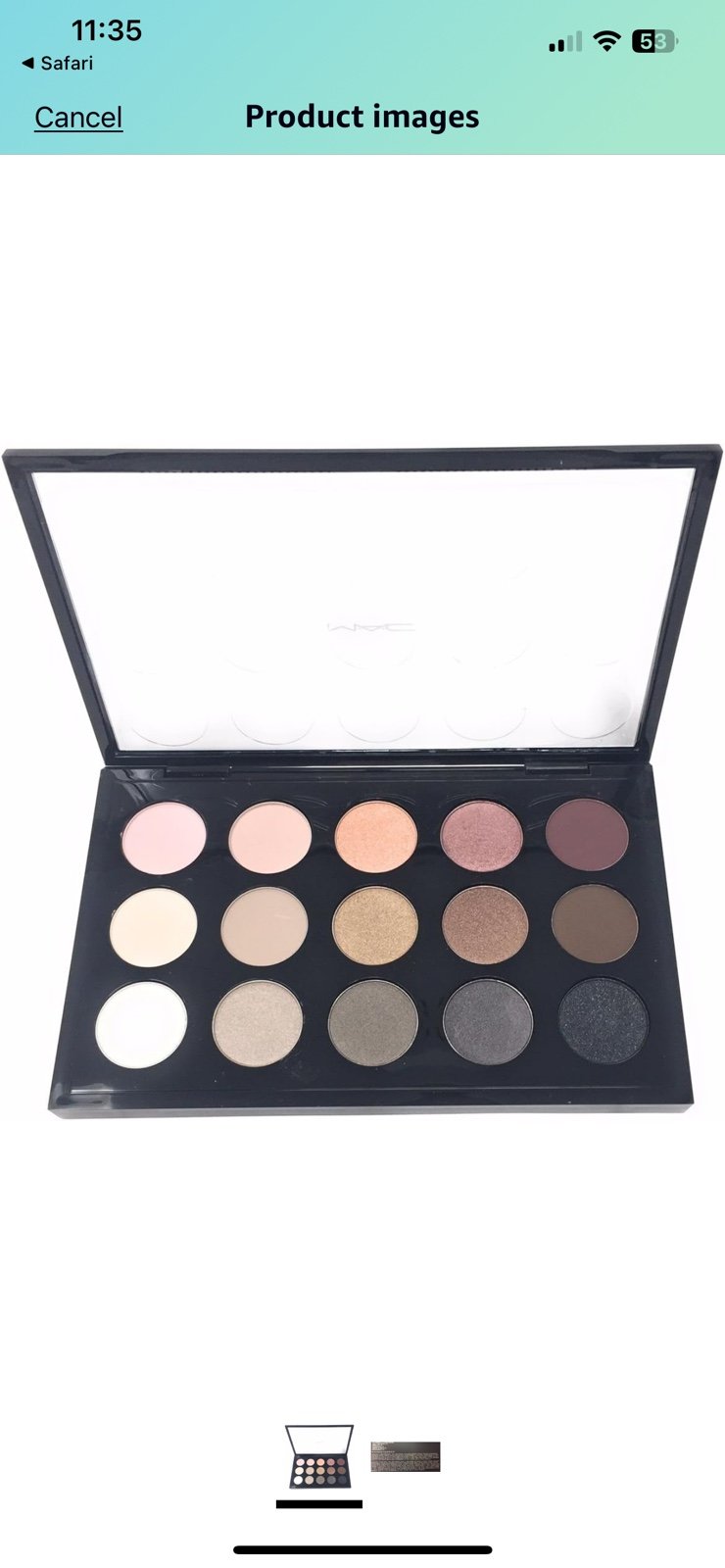 MAC x 15 Cool Neutral Palette