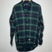 Ralph Lauren Button Down M SilverTab Plaid Polo Green red Holiday classic tartan