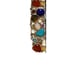 Multi Precious Gemstone & Semi-Precious Stones Solid Sterling Silver Bracelet