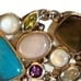 Multi Precious Gemstone & Semi-Precious Stones Solid Sterling Silver Bracelet