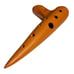 Vintage Arrigo Mignani sol 2 Ocarina Musicale Budrio Bologna Italia Ceramic