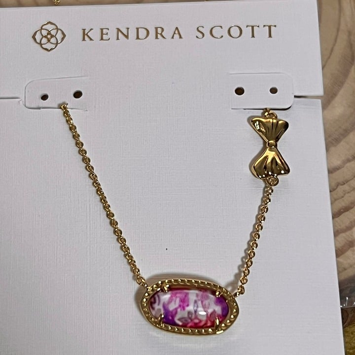 NEW Kendra Scott Butterfly flowers necklace