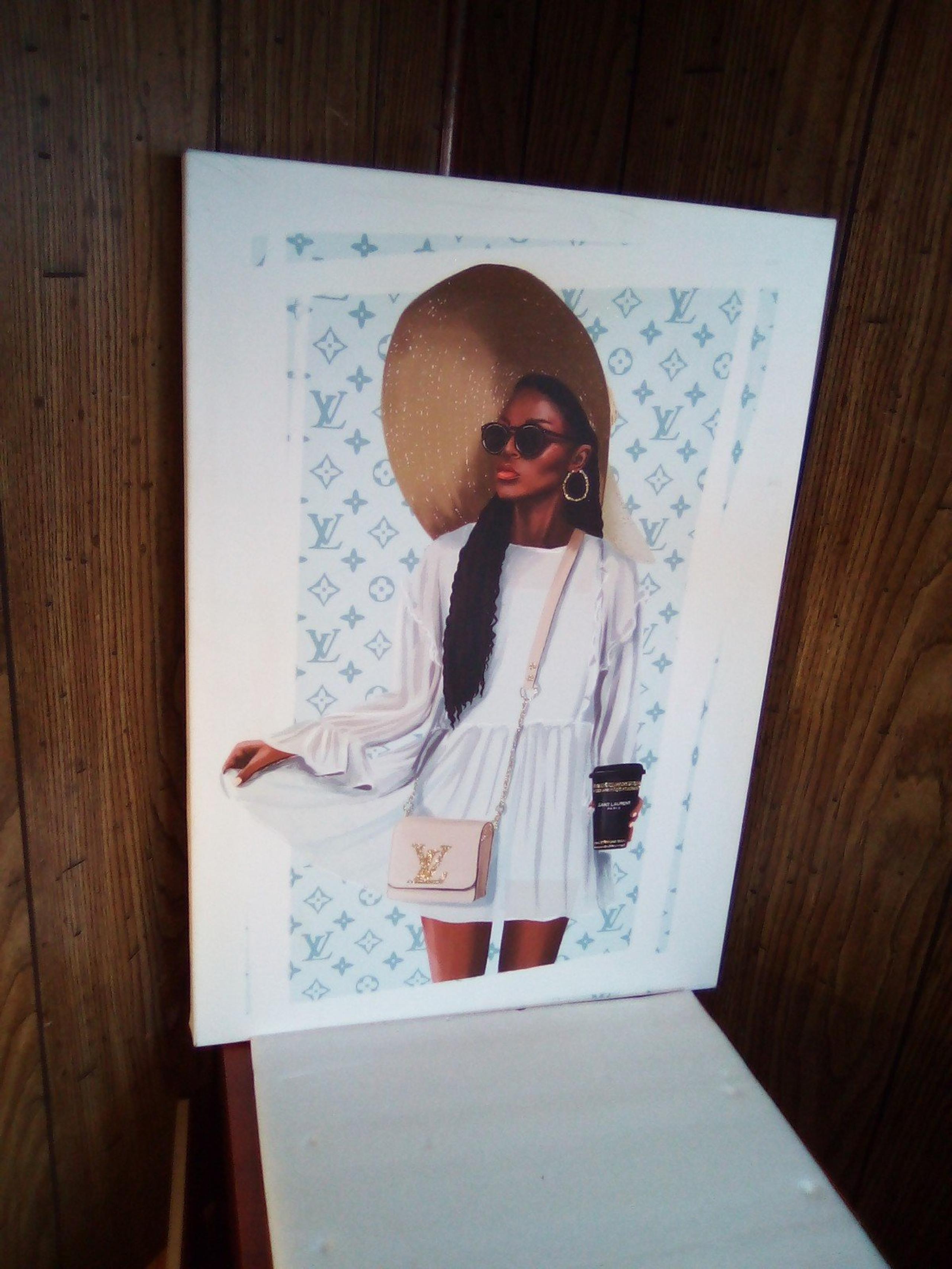 Louis Vuitton canvas picture