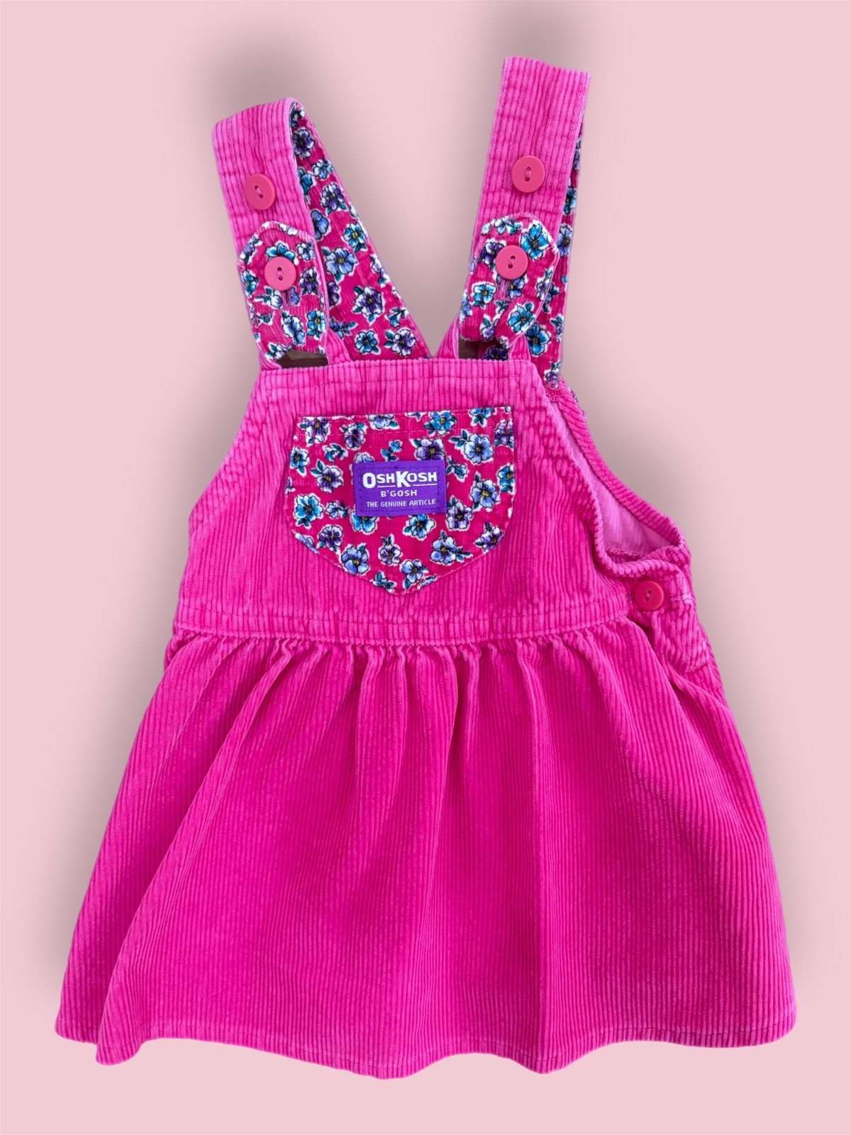 Vintage Oshkosh B’gosh Corduroy Overall Dress