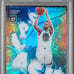 Stephen Curry Golden State Warriors PURPLE SPLASH! PSA MINT 9