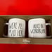 Disney Rae Dunn Alice in Wonderland Mug Set