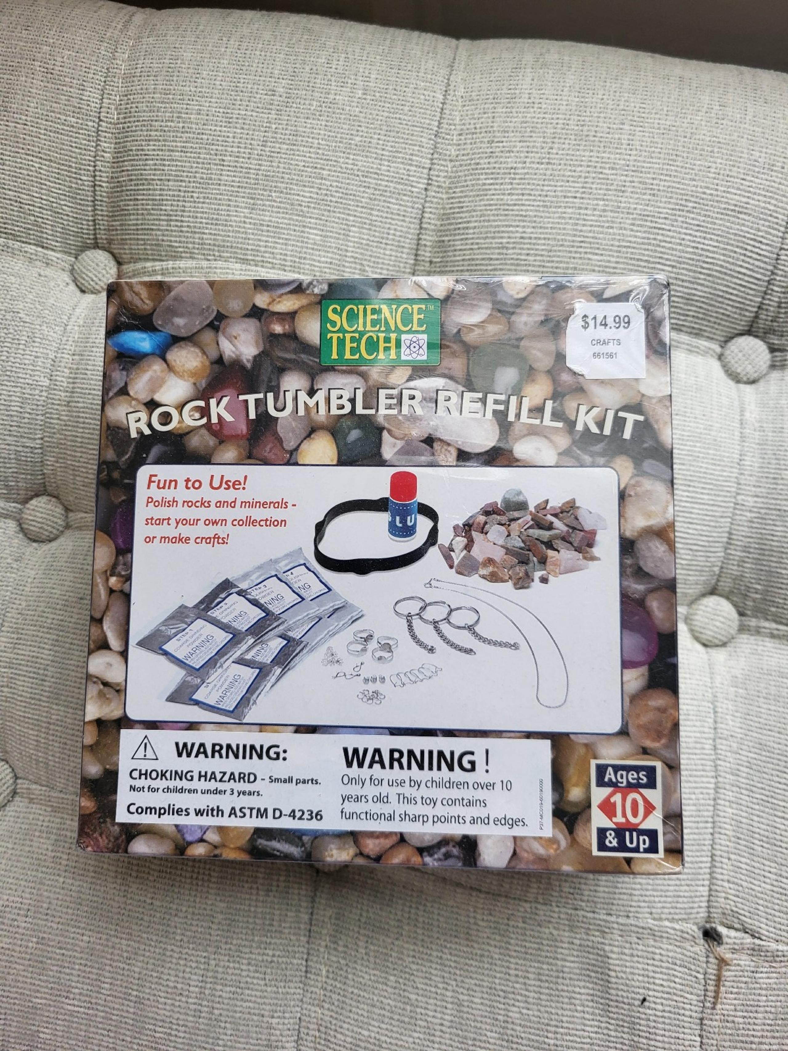 Science Tech- Rock Tumbler Refill