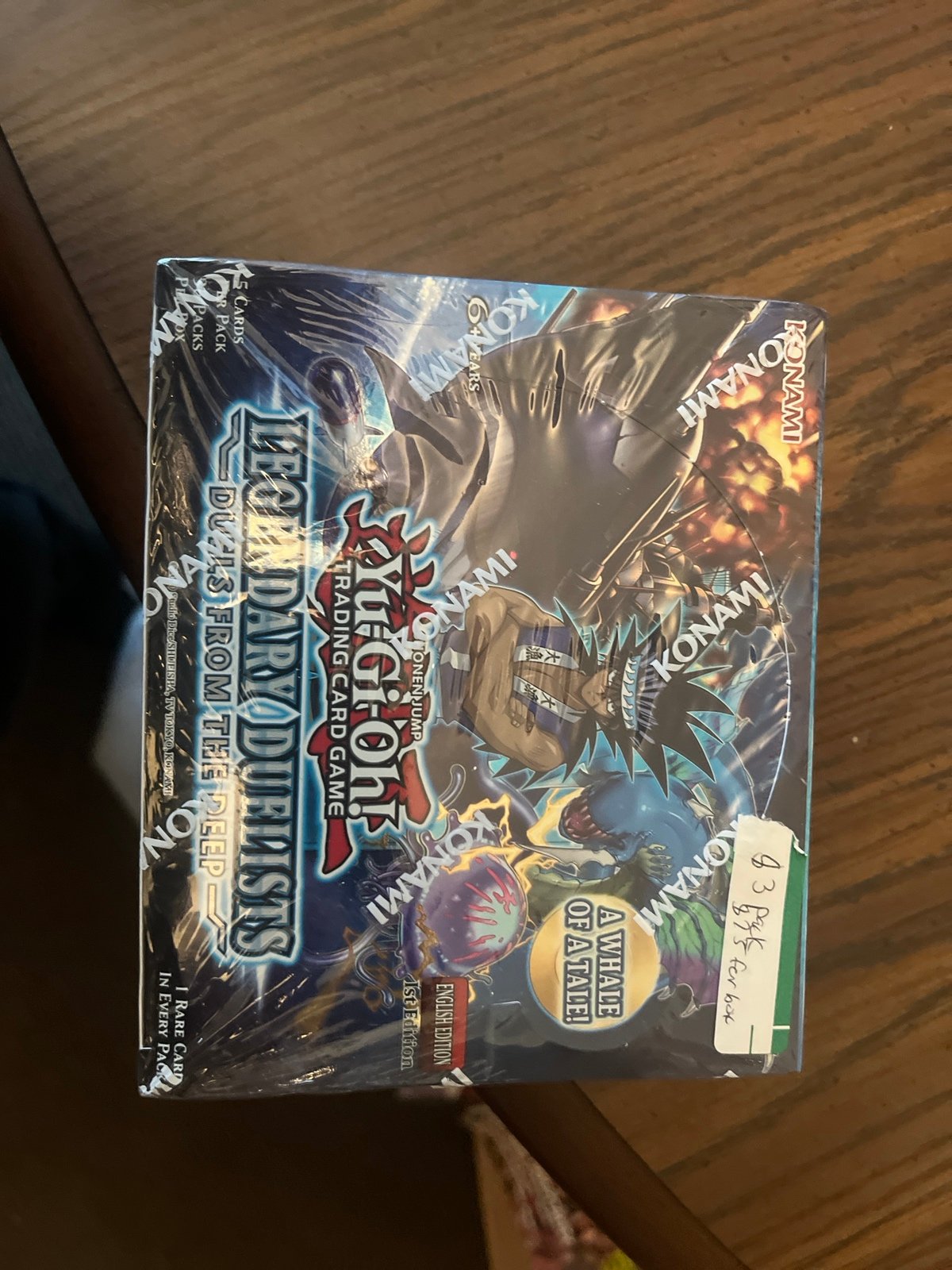 Yu-Gi-Oh legendary duelist unopened box of 36