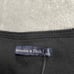 Abercrombie Bodysuit Medium NWT Black Ribbed Henley Long Sleeve