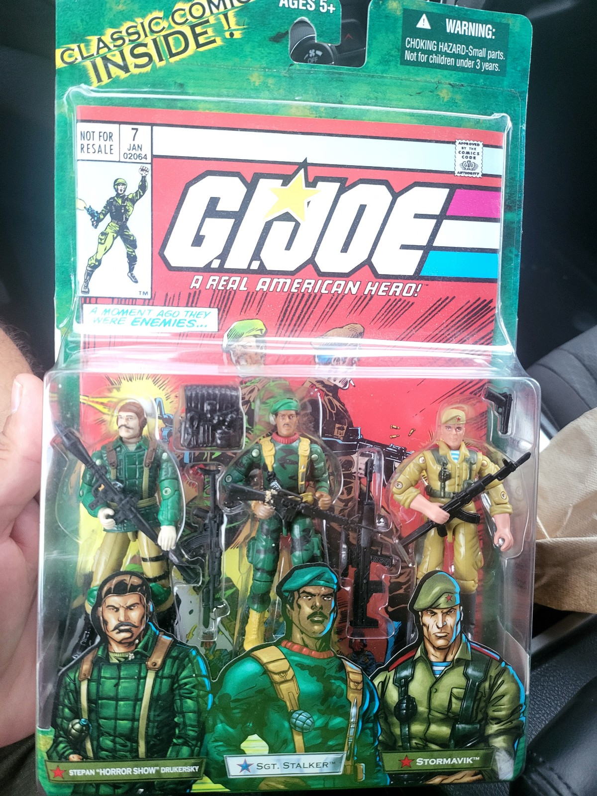 Gi Joe comic pack