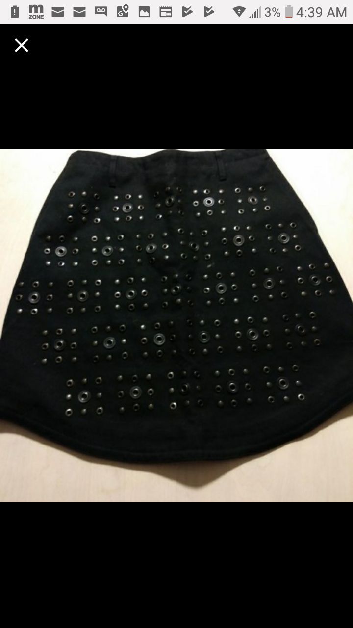 Coach Denim Skirt