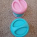 Pottery Barn kids insulated lunch cups