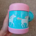 Pottery Barn kids insulated lunch cups