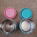 Pottery Barn kids insulated lunch cups