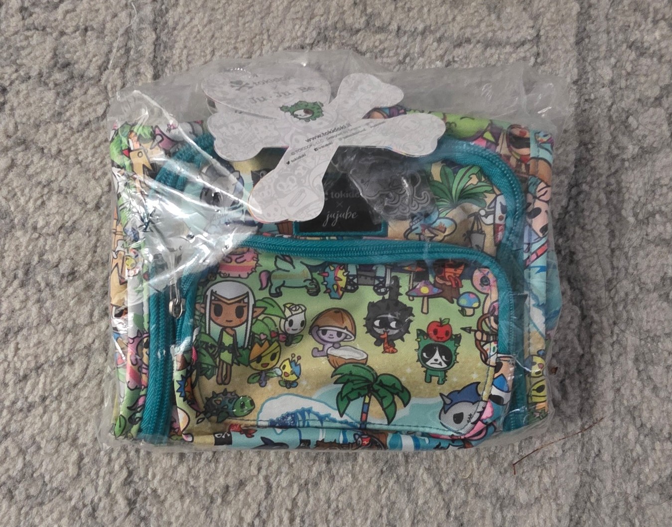 Ju-Ju-Be tokidoki fantasy paradise mini BFF convertible purse bag