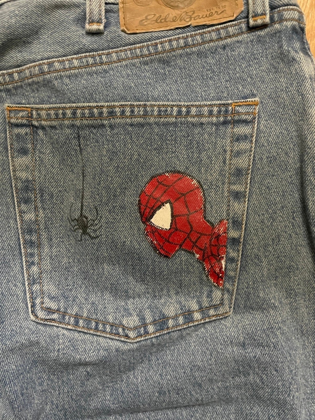 Spiderman super baggy pants!!