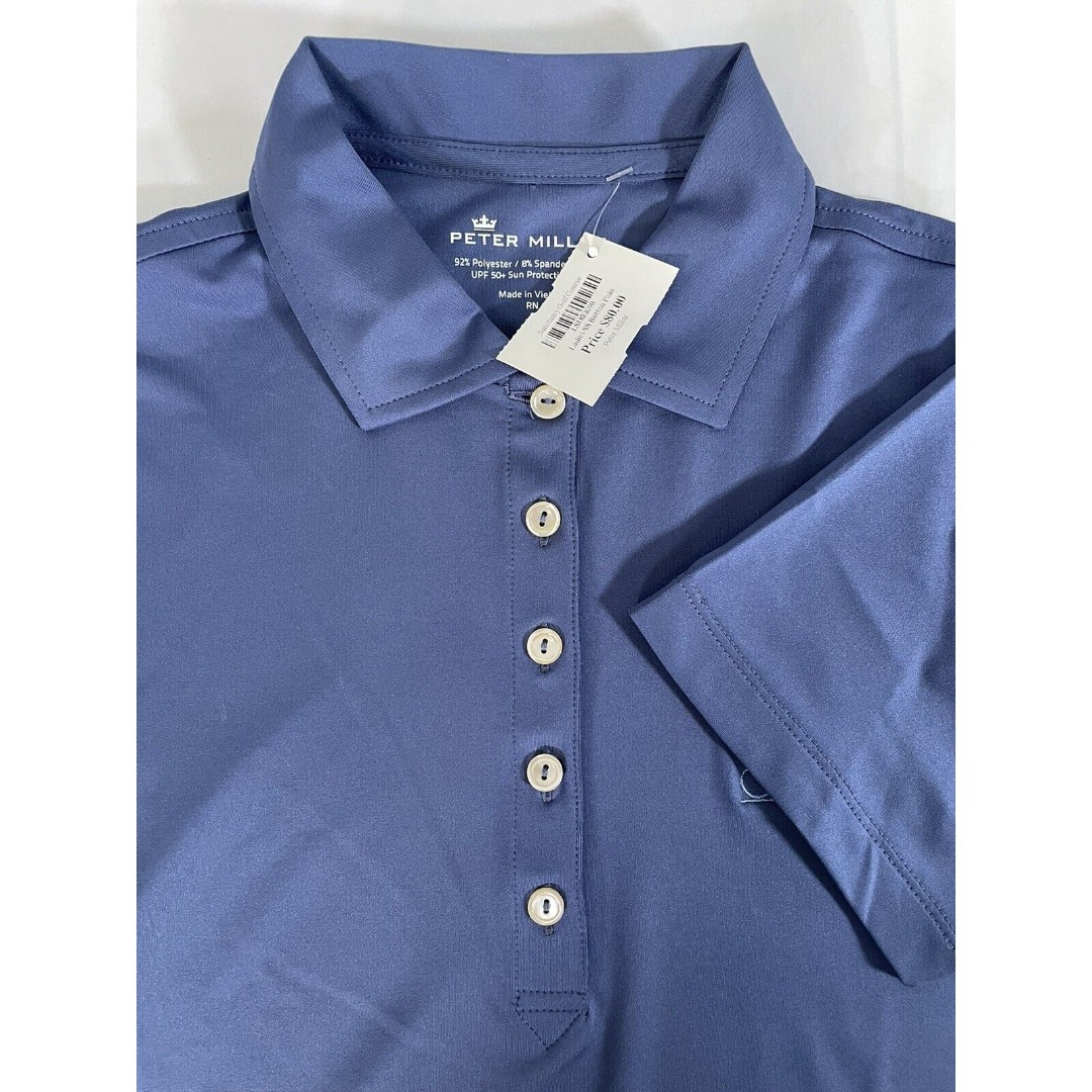 NWT | Peter Millar Women’s Golf Polo | S | Blue
