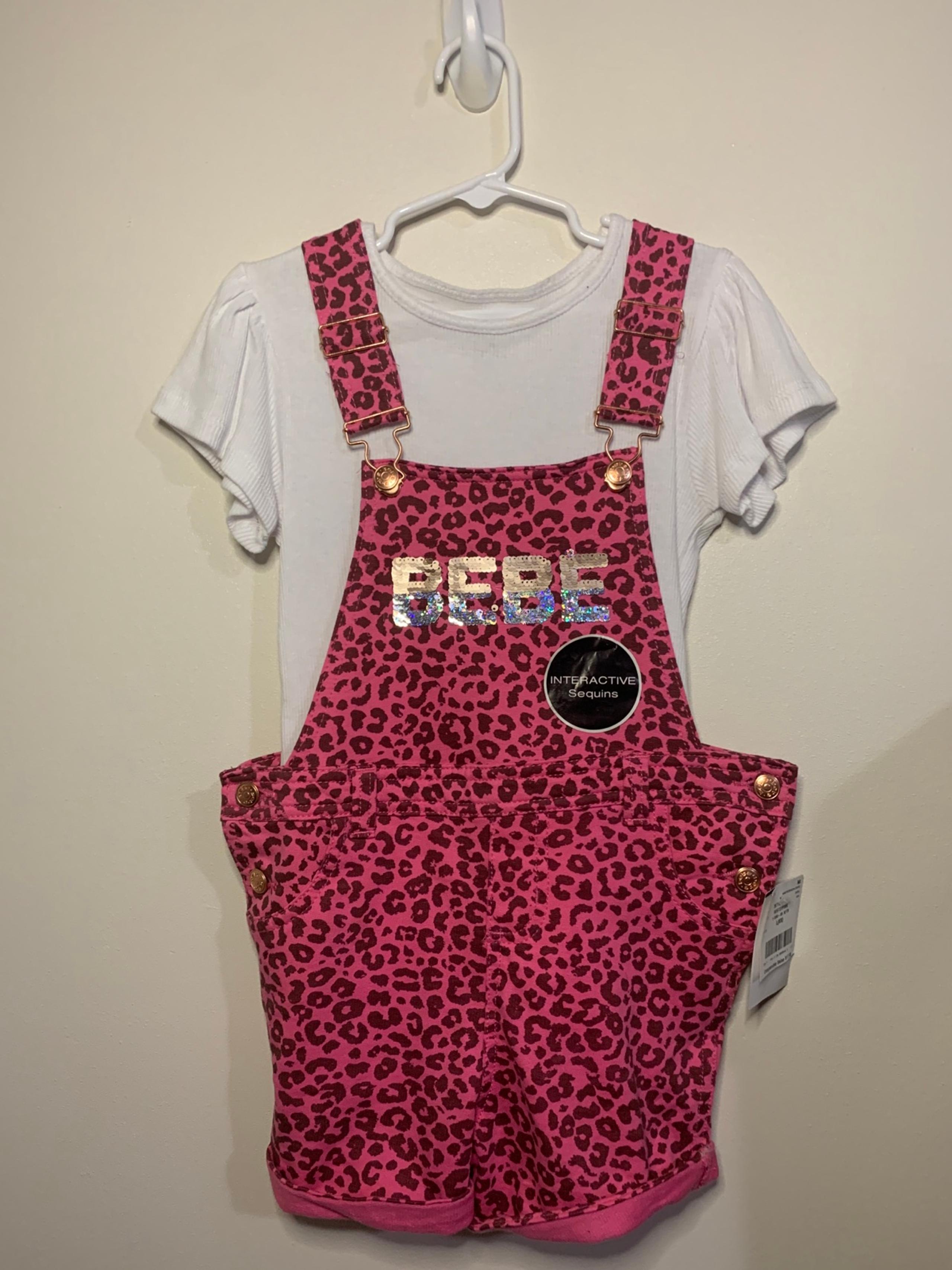 Bebe Girls Overalls Size 6