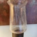 Vintage Two 15” Crackle Glass Sconces