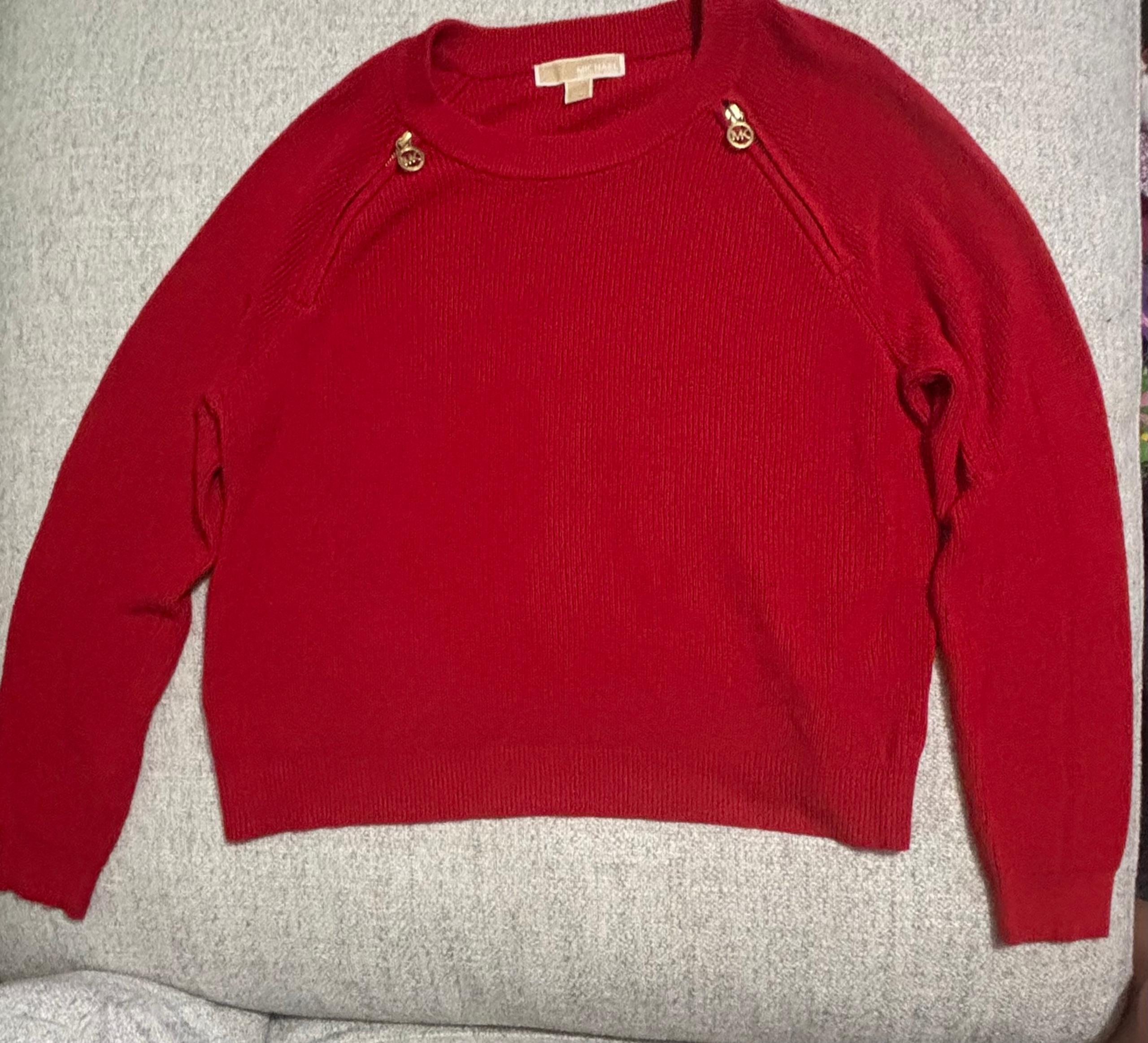 Michael Kors cropped crewneck sweater