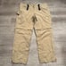 Mountain Hardwear Pants Mens 2XL Beige Convertible Belted Performance Outdoor