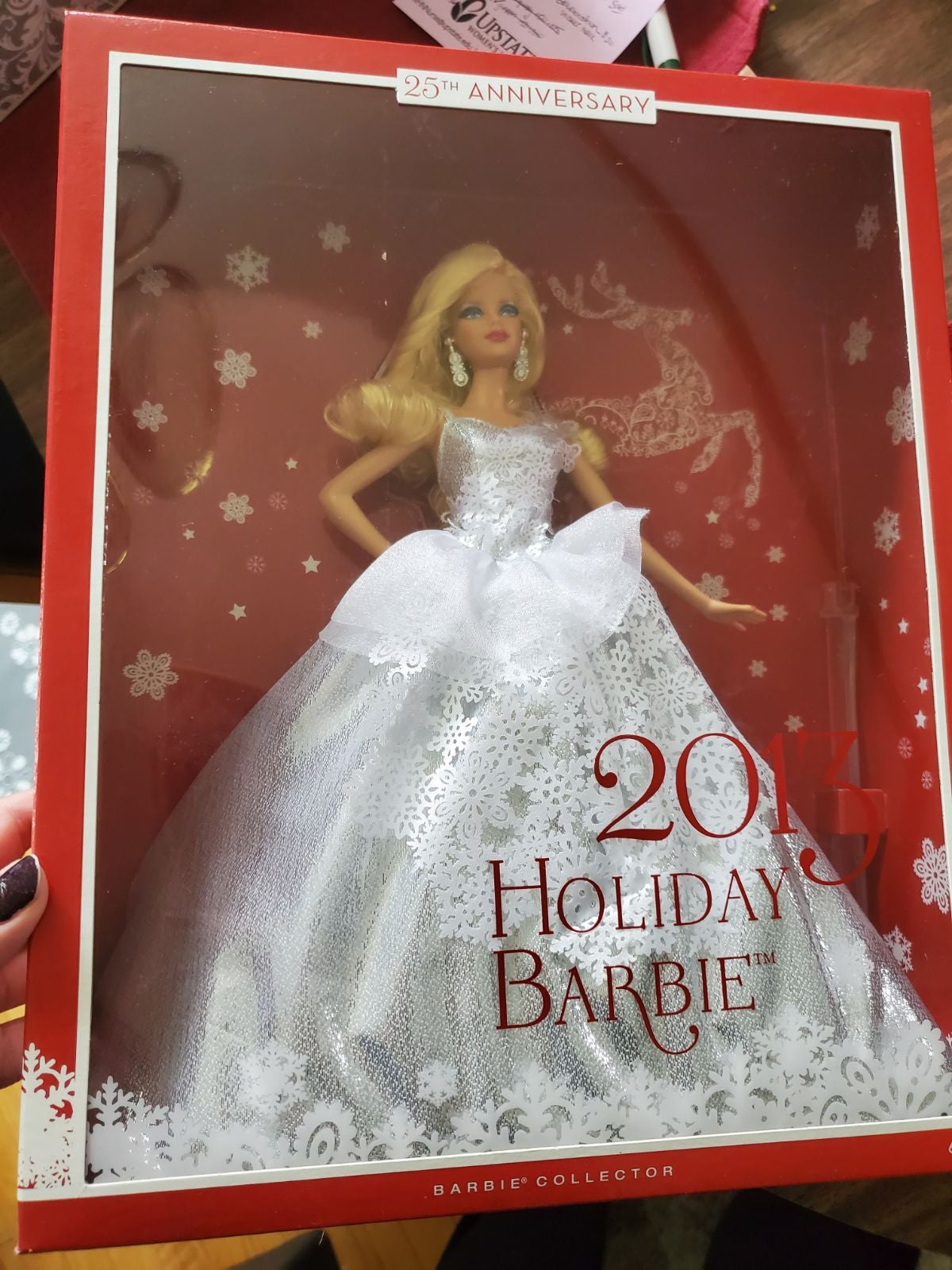 2013 Holiday Barbie - 25th Anniversary E