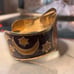 Vintage Brass Hand Painted TAURUS Zodiac Astrology Cuff Bracelet