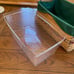 Longaberger Holiday Hostess 2002 Treasures Lg Basket Red Accent Protector liner
