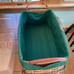 Longaberger Holiday Hostess 2002 Treasures Lg Basket Red Accent Protector liner