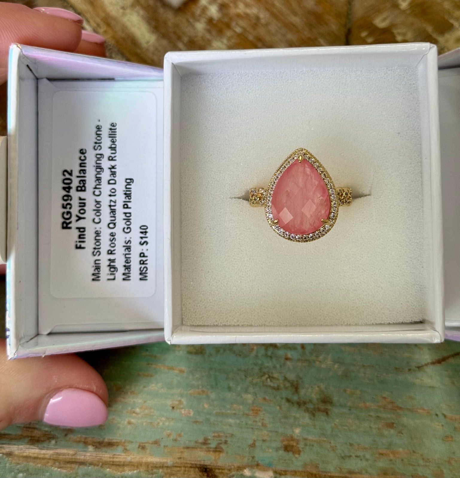 Bomb Party Mental Health Awareness 2025 Ring Sz 8