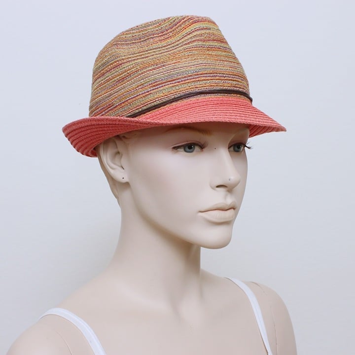 NWT Peter Grimm Fedora Hat Multicolors One Size