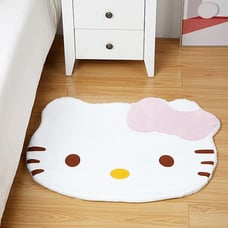 Soft Cute Cartoon Kittie Bedroom Mats Soft Children Area Rug