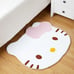 Soft Cute Cartoon Kittie Bedroom Mats Soft Children Area Rug