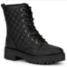 - New Olivia Miller Women's Alexandria Quilted Combat Boot black size 7.5,…