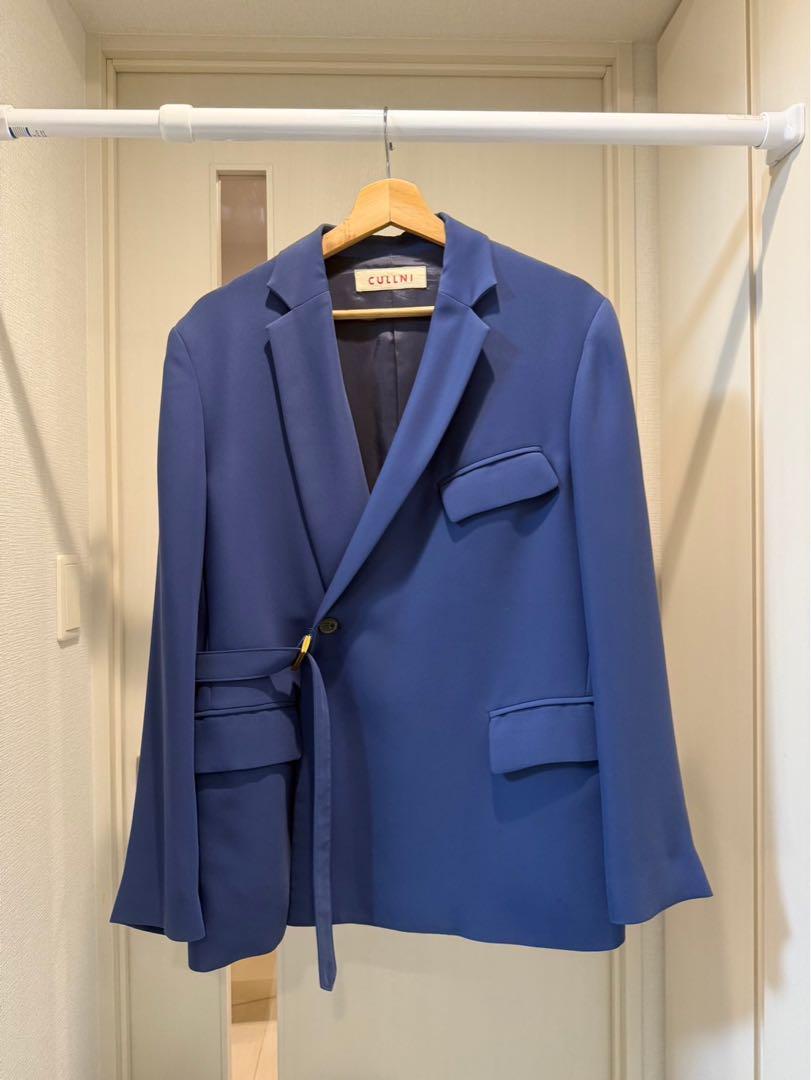 CULLNI Blue Tailored Jacket & Pants Set