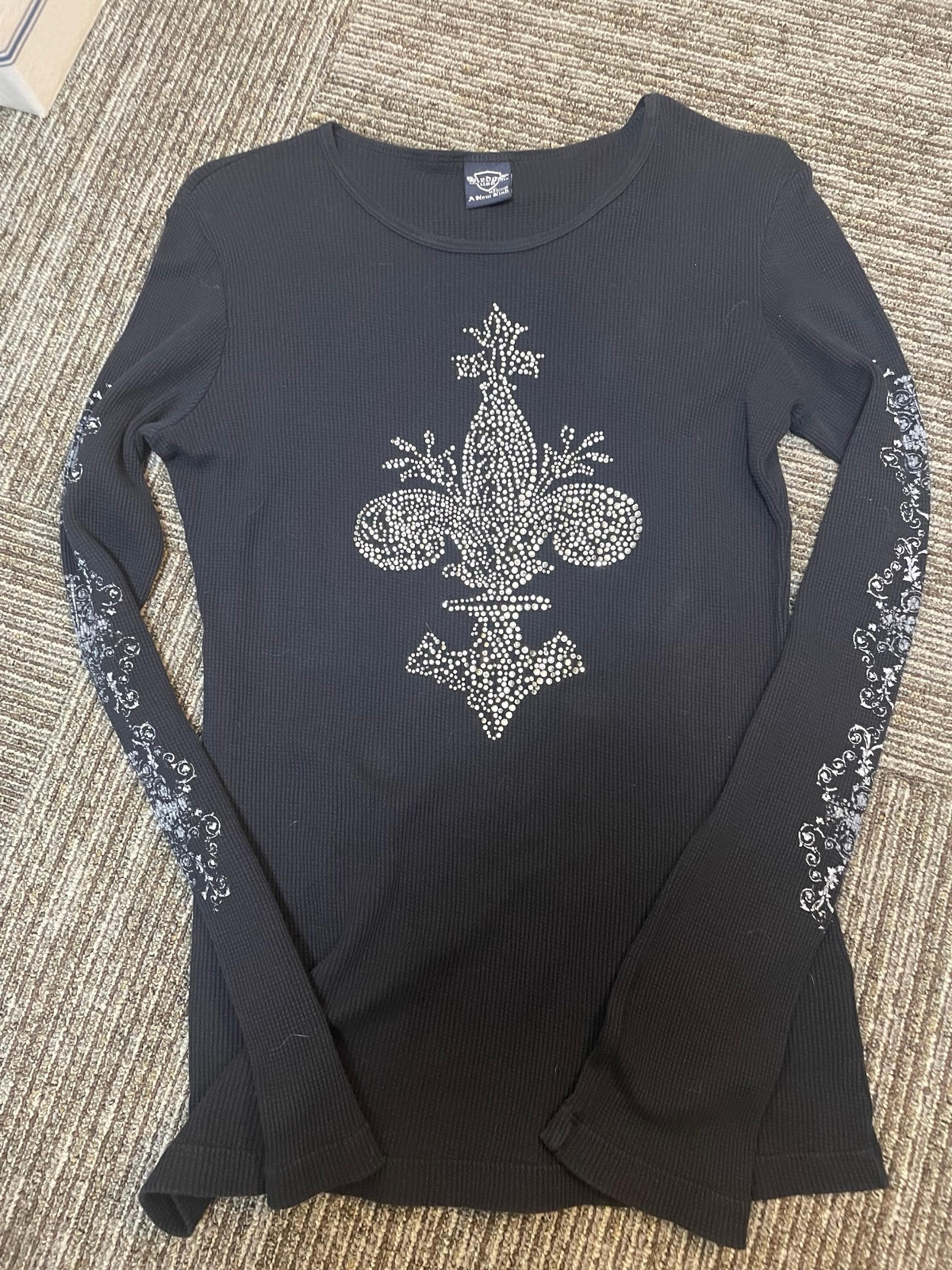 Sledge USA Embellished Shirt Sz M
