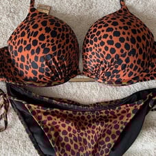 34B S Victoria secret bombshell bikini swim bathing suit bra top set