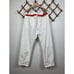 NWT Denimist Harper Shoelace Jeans In White Size 32