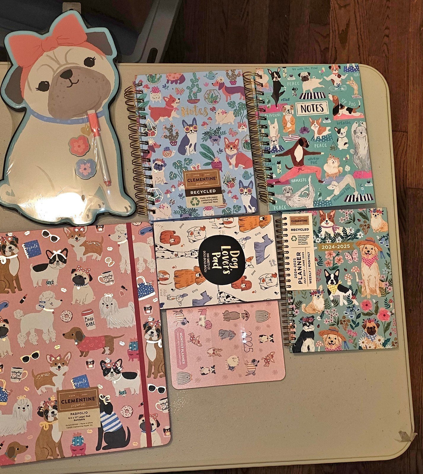 Clementine Dog theme Staionary bundle